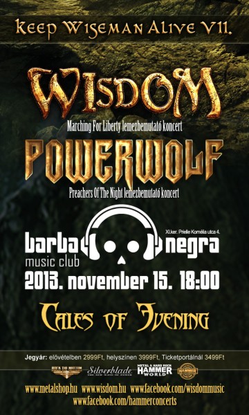 picture Wisdom / Powerwolf - Keep Wiseman Alive VII.