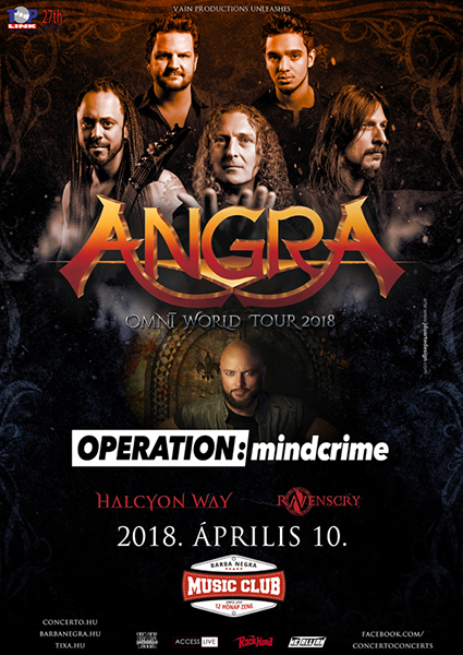 picture ANGRA - Omni World Tour 2018