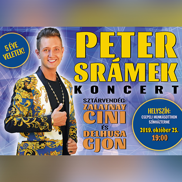 Peter Srámek koncert - 5 éve veletek