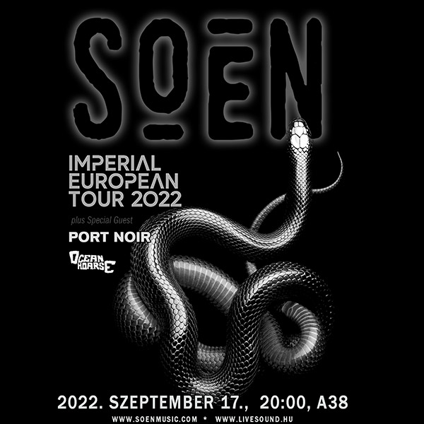 SOEN Imperial European Tour 2022