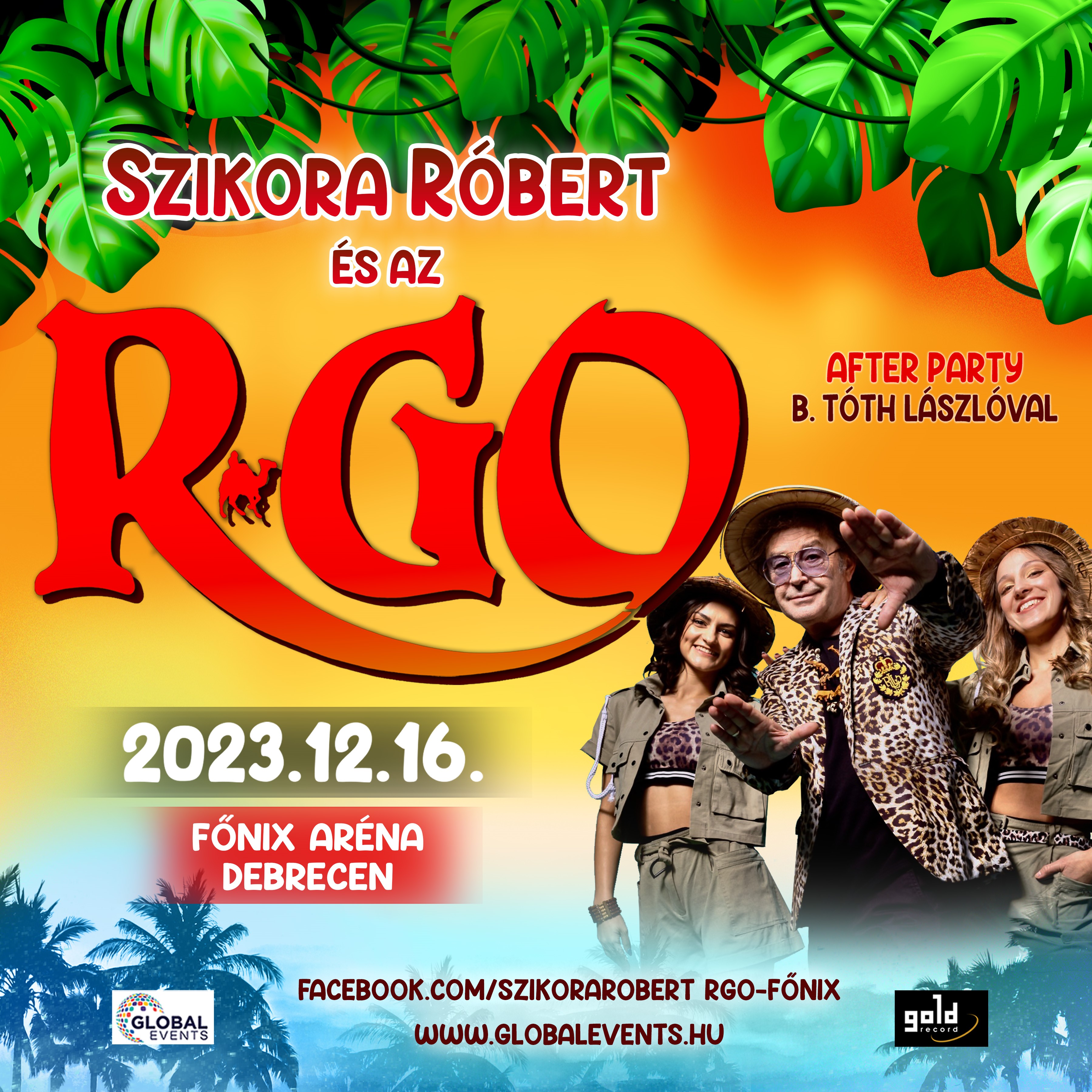 Szikora Róbert és az R-GO szülinapi koncert
