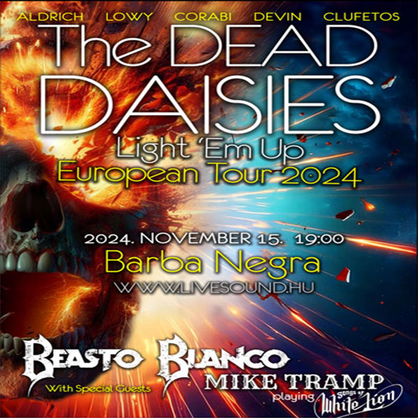 The Dead Daises European Tour 2024